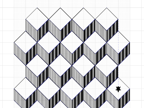 cube tile design