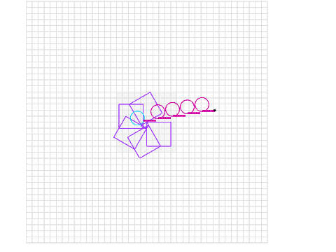 my first square project on turtle sketch