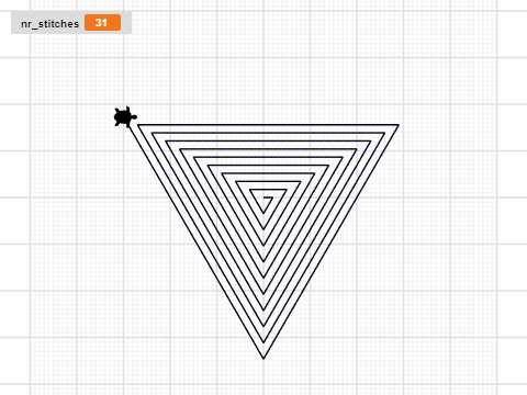 triangle sprial(yazmin)