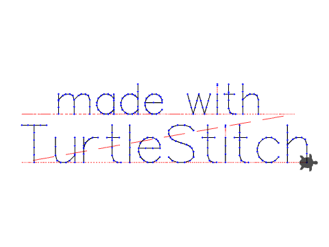 made with TurtleStitch