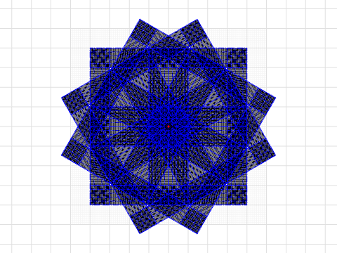 Pinwheel_with_square-tatami stitch 12 points