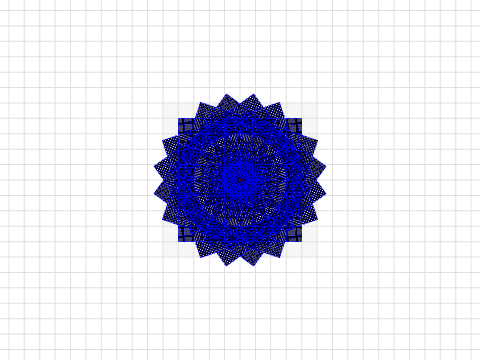 Pinwheel_with_square-tatami stitch 20 points