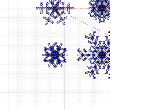 snowFlakes PG v5 cross stitch