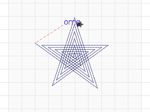 turtle stitch star spiral