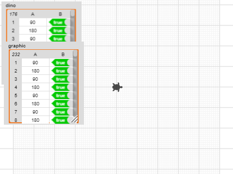 pixel draw program t-rex