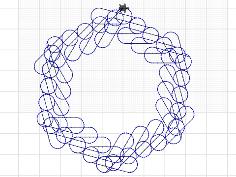 paper clip triangle