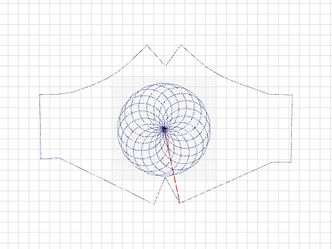 Covid Mask Template