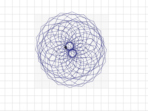 double octagon spiral