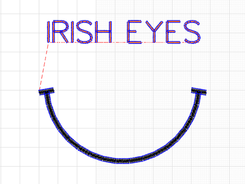 Irish Eyes are smiling mask