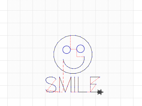 smiley face design