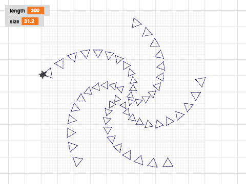 Triangle Spiral