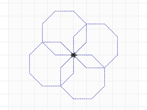 octagons spinning