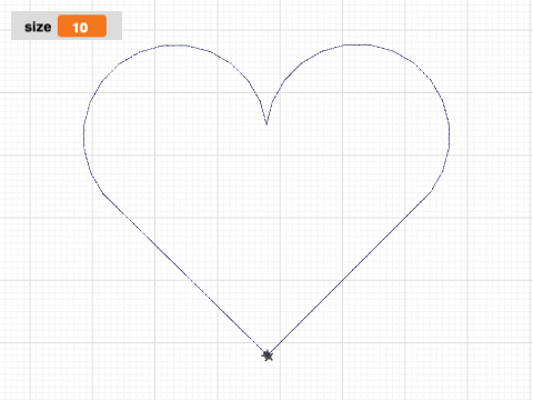 Updated Heart With Variable Sizes 