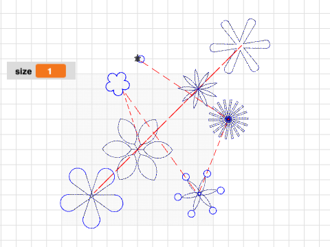 Coded Flowers to Import to Silhouette