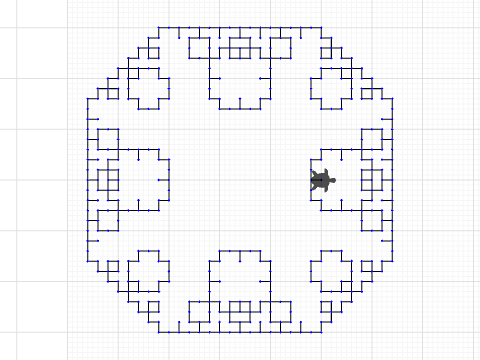 V Tree Snowflake C Recursive Design Playground MQJ @ZachBoston