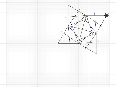 Turle Stitch Snowflake Pracitce