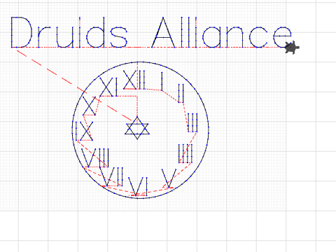 Druids Alliance pencil case