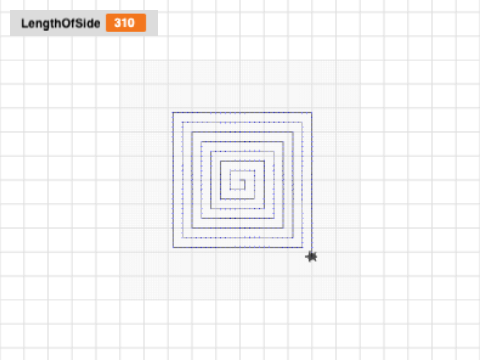 Square Spiral