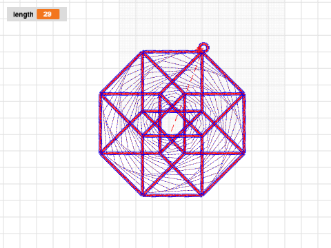 Hypercube octagon spiral FSL