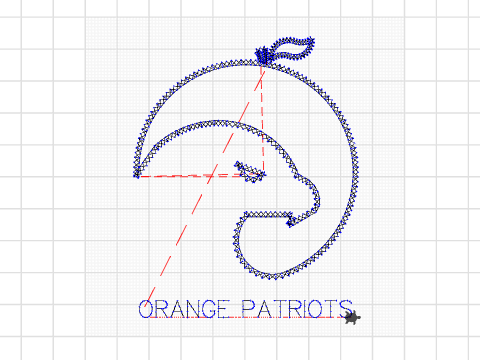 Orange Patriots Logo