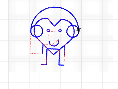 Heart with headphones