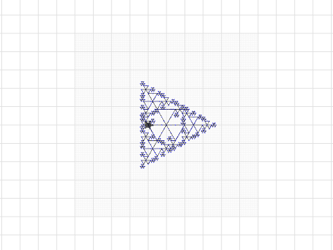 Triangle fractal