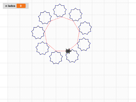 estrela de n lados