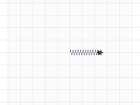 Drawing a Line - zigzag