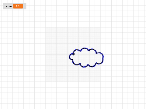 Turtle Sketch Cloud