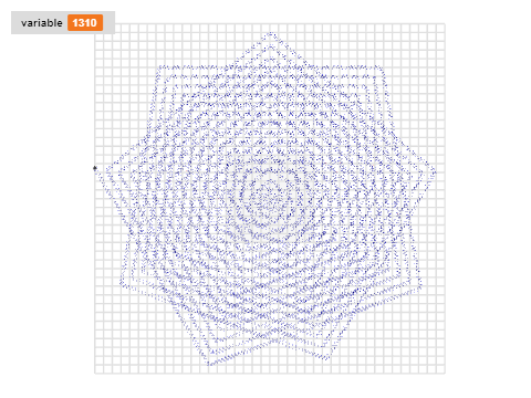 #6 Using variables to make spirals G.C