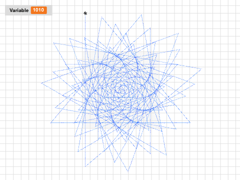 #6 Using variables to make spirals AH