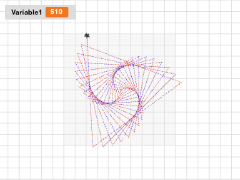 #6 Using variables to make spirals EH