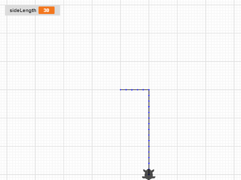 side length spiral