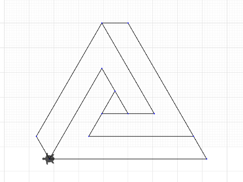 Penrose triangle - Variable Size