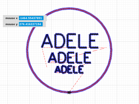 Adele coaster