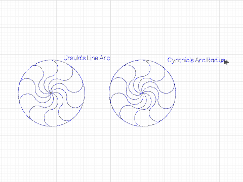 Comparing Ursulas and Cynthias Arc Routine