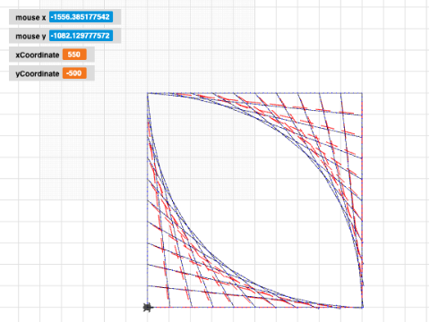 FINISHED SQUARE COORDINATE GRID