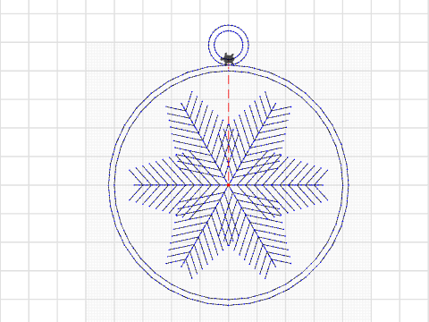 Snowflake Ornament #1