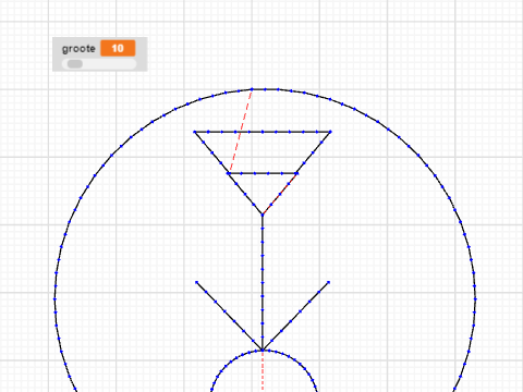 alle glyphs en andere dingen naar midden