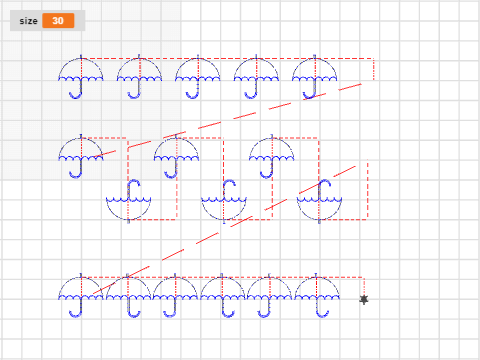 Regenschirm Typ 1,2,3