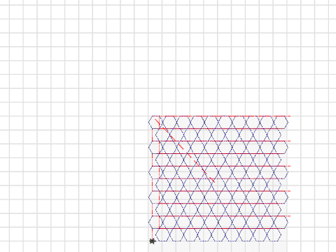 0301 Semi-regular tessellations - Hexagon + Triangle Tessellation