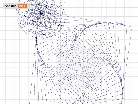 7 Make a variable (spiral)