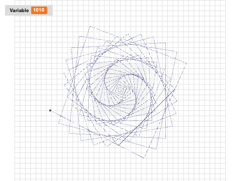 7 Make a variable (spiral)