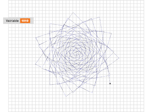 7 Make a variable (spiral)