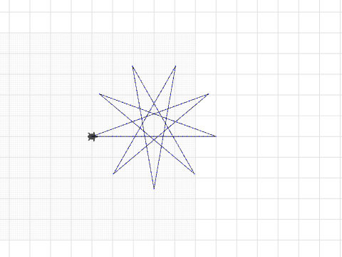 9 sided star