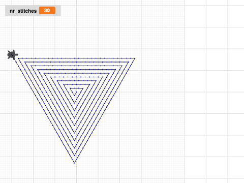 Triangle spiral!