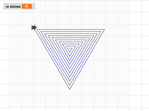 spiral triangle