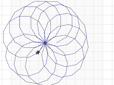 dodecagon patteren 