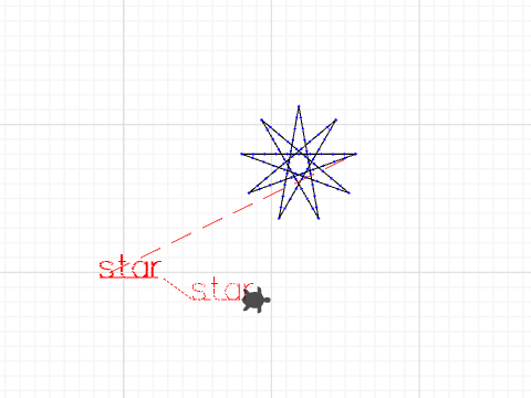 Star with Text