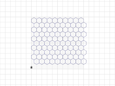 hexagon grid